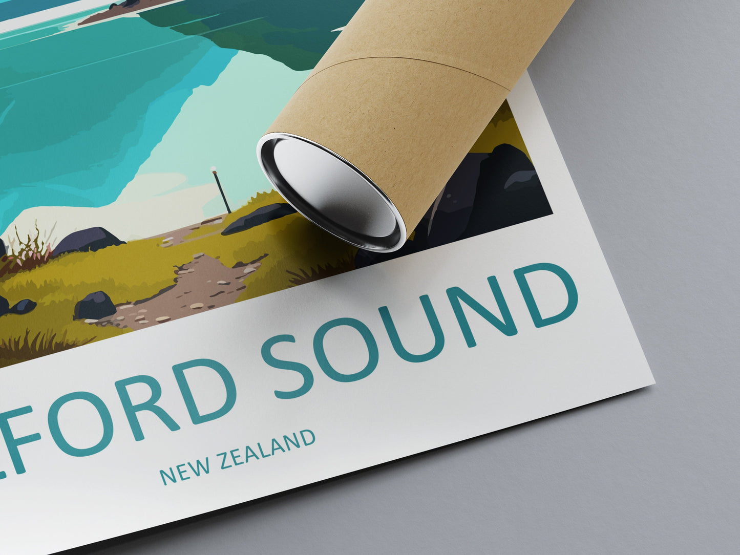 Milford Sound Travel Print Wall Art Milford Sound Wall Hanging Home Décor Milford Sound Gift Art Lovers New Zealand Art Lover Gift Print