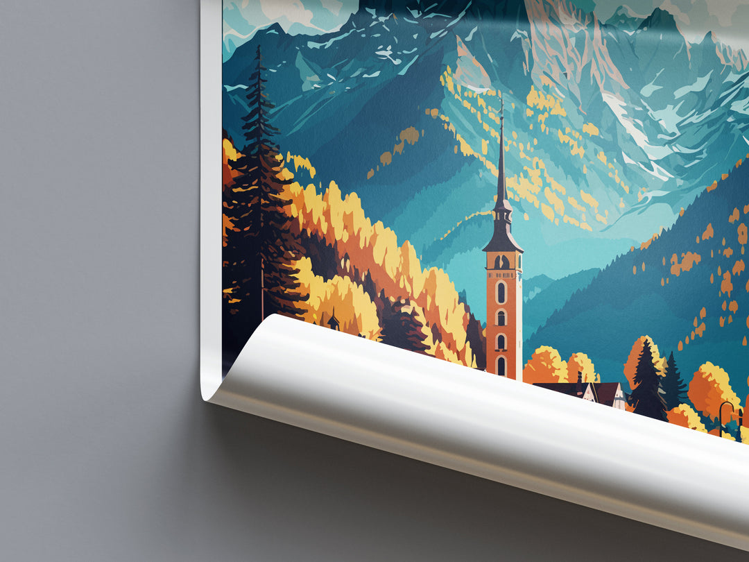 Berchtesgaden Travel Print Wall Art Berchtesgaden Wall Hanging Home Décor Berchtesgaden Gift Art Lovers Germany Art Lover Gift Berchtesgaden