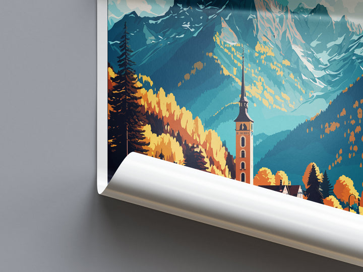 Berchtesgaden Travel Print Wall Art Berchtesgaden Wall Hanging Home Décor Berchtesgaden Gift Art Lovers Germany Art Lover Gift Berchtesgaden