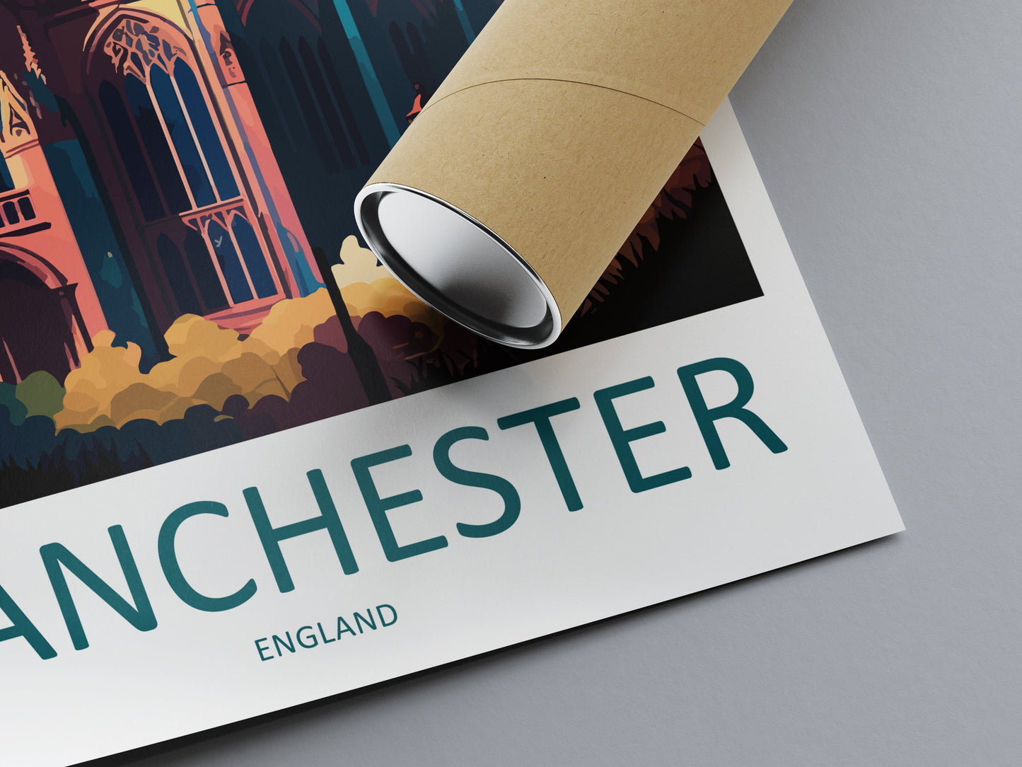Manchester Travel Print Wall Art Manchester Wall Hanging Home Décor Manchester Gift Art Lovers England Art Lover Gift Manchester Travel Art