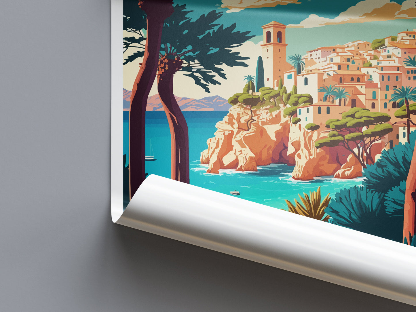 Mallorca Travel Print Wall Art Mallorca Wall Hanging Home Décor Mallorca Gift Art Lovers Spain Art Lover Gift Mallorca Print Spain Wall Art
