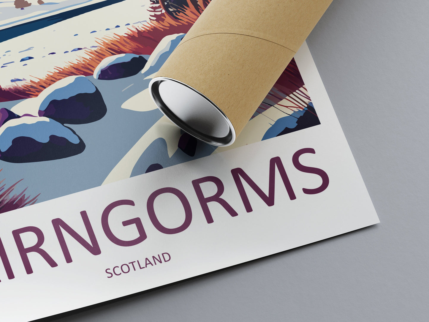 Cairngorms Travel Print Wall Art Cairngorms Wall Hanging Home Décor Cairngorms Gift Art Lovers Scotland Art Lover Gift Cairngorms Poster
