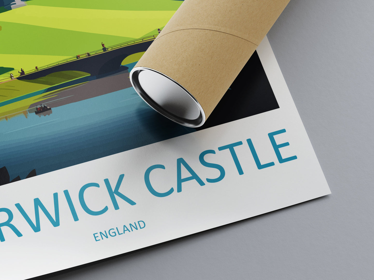 Warwick Castle Travel Print Wall Art Warwick Castle Wall Hanging Home Décor Warwick Castle Gift Art Lovers Scotland Art Lover Gift Castle