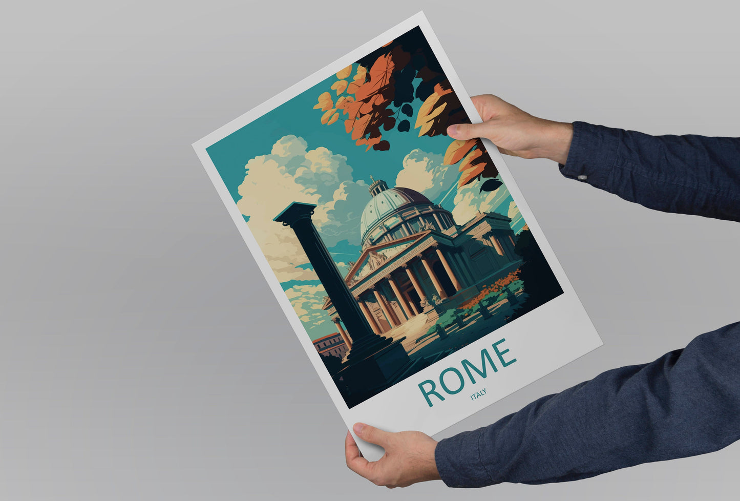 Rome Travel Print Wall Art Rome Wall Hanging Home Décor Rome Gift Art Lovers Italy Art Lover Gift Rome Print Italy Wall Art Decor