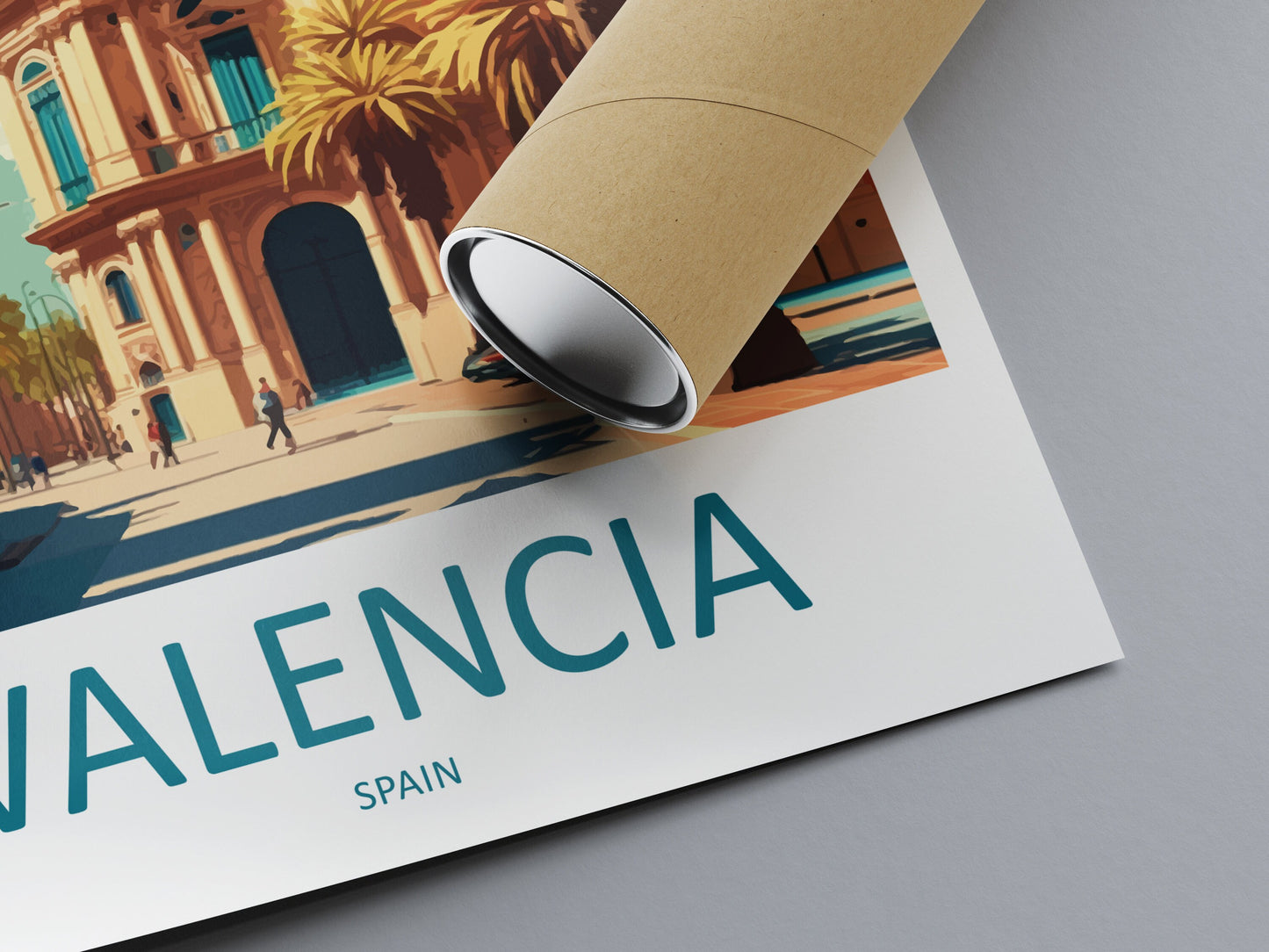 Valencia Travel Print Wall Art Valencia Wall Hanging Home Décor Valencia Gift Art Lovers Spain Art Lover Gift Valencia Print Spain Wall Art