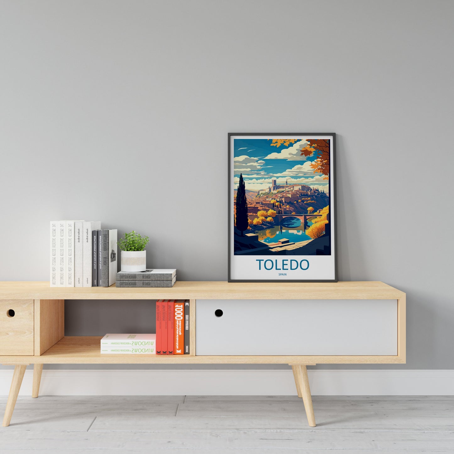 Toledo Travel Print Wall Art Toledo Wall Hanging Home Décor Toledo Gift Art Lovers Spain Art Lover Gift Toledo Print Spain Wall Art