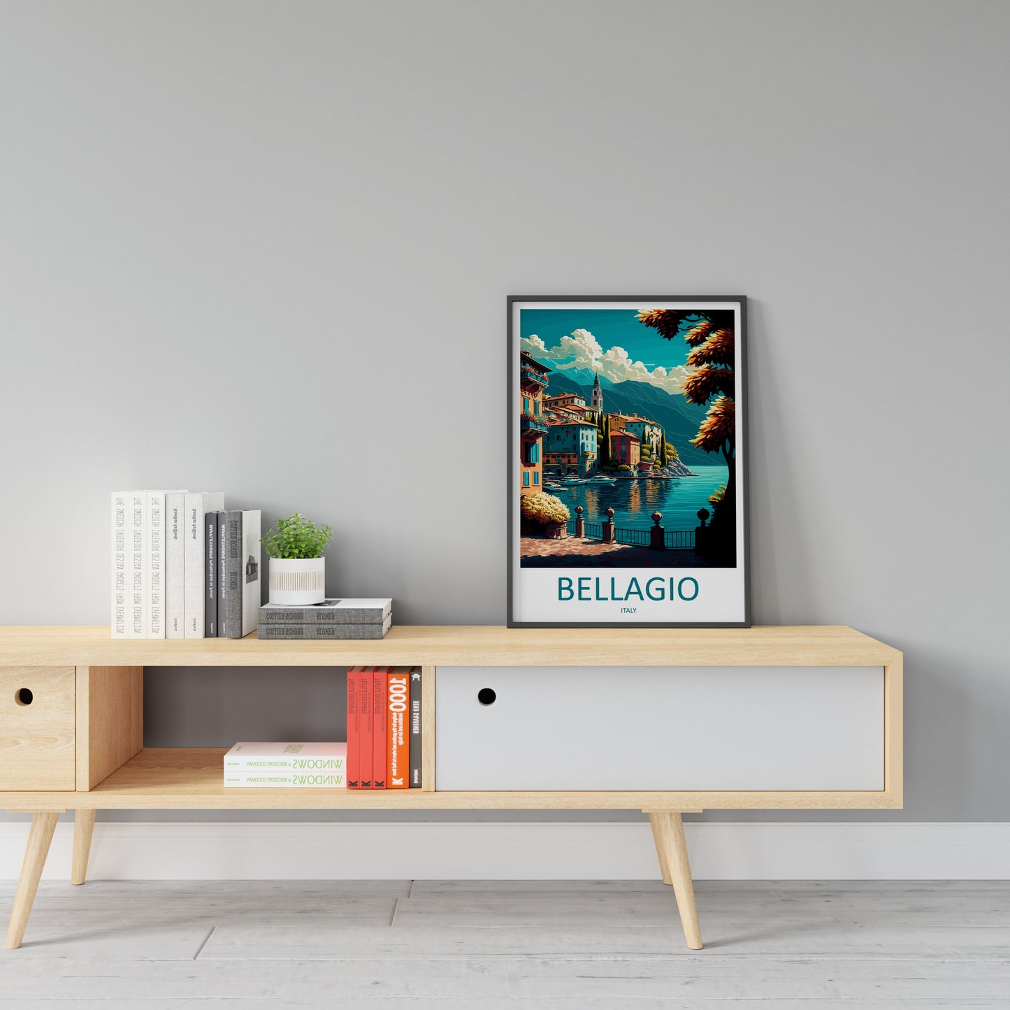 Bellagio Travel Print Wall Art Bellagio Wall Hanging Home Décor Bellagio Gift Art Lovers Italy Art Lover Gift Bellagio Print Bellagio Travel