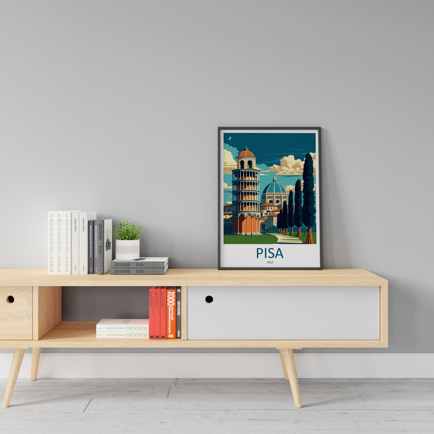 Pisa Travel Print Wall Art Pisa Wall Hanging Home Décor Pisa Gift Art Lovers Italy Art Lover Gift Pisa Print Pisa Travel Gift Poster