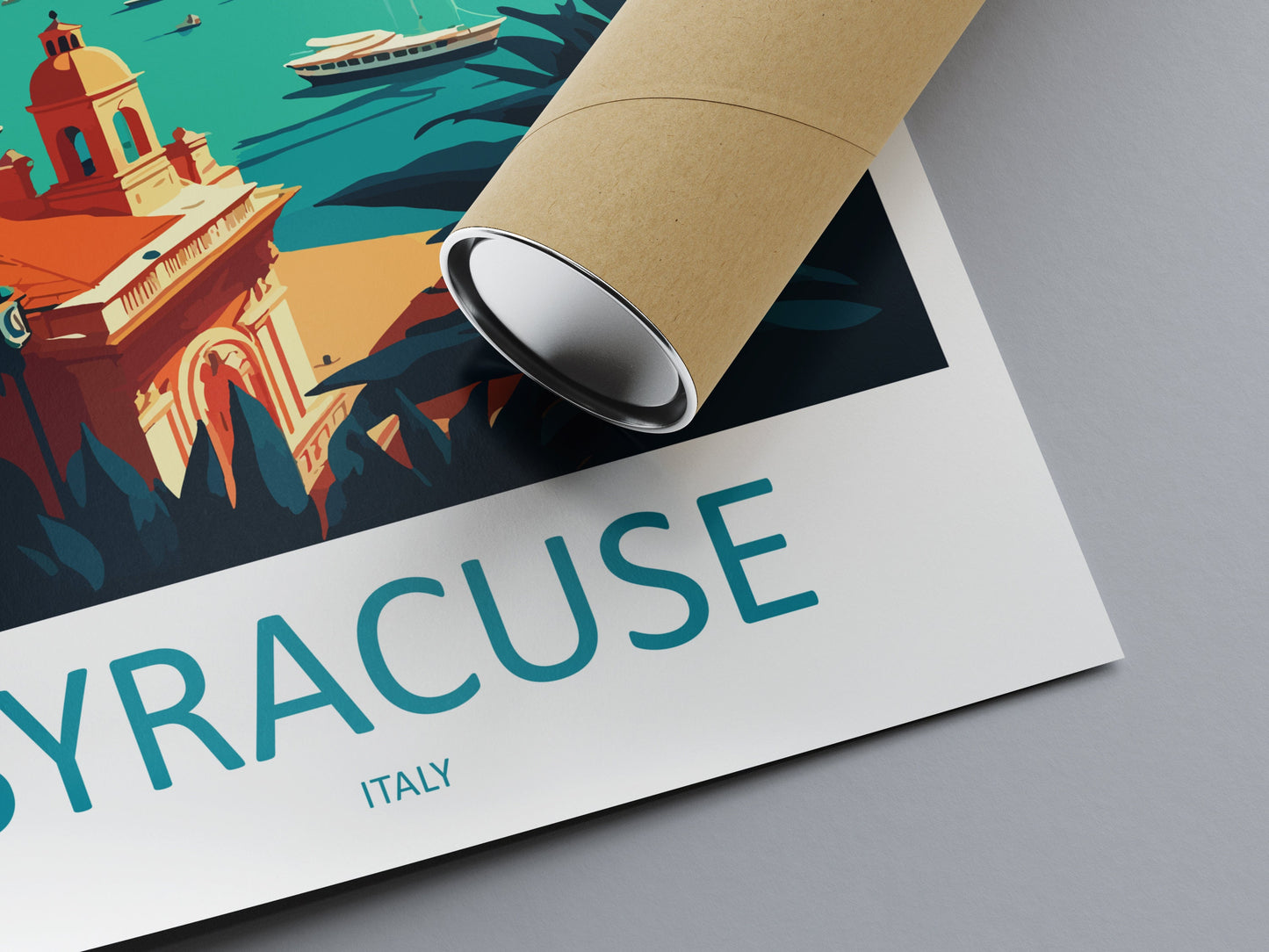 Syracuse Travel Print Wall Art Syracuse Wall Hanging Home Décor Syracuse Gift Art Lovers Italy Art Lover Gift Syracuse Print Syracuse Art