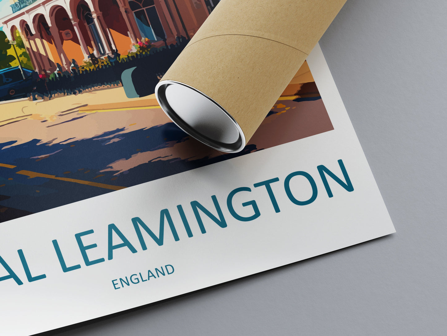 Royal Leamington Travel Print Wall Art Royal Leamington Wall Hanging Home Décor Royal Leamington Gift Art Lovers England Art Lover Gift