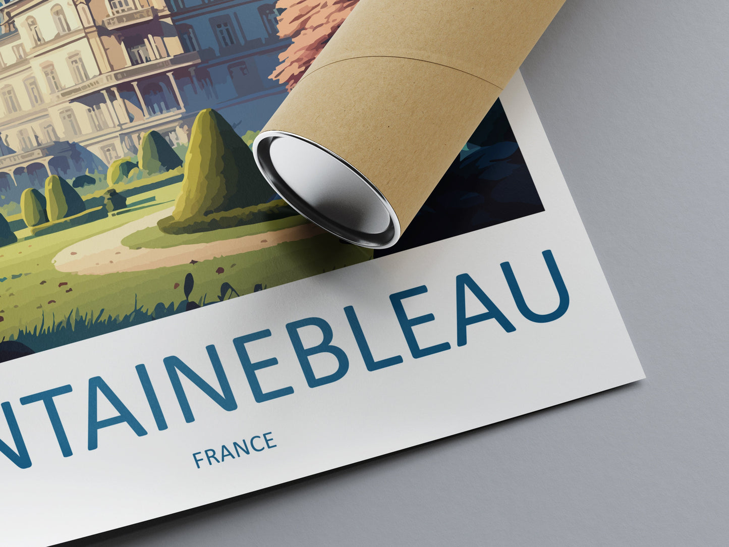 Fontainebleau Travel Print Wall Art Fontainebleau Wall Hanging Home Décor Fontainebleau Gift Art Lovers France Art Lover Gift Fontainebleau