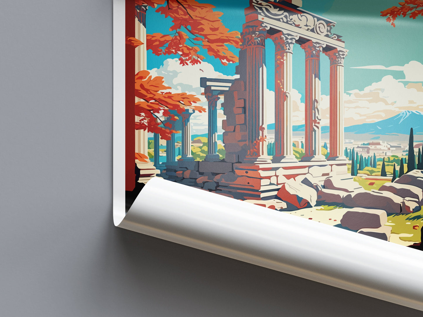 Selcuk Travel Print Wall Art Selcuk Wall Hanging Home Décor Selcuk Gift Art Lovers Turkey Art Lover Gift Selcuk City Turkey Travel