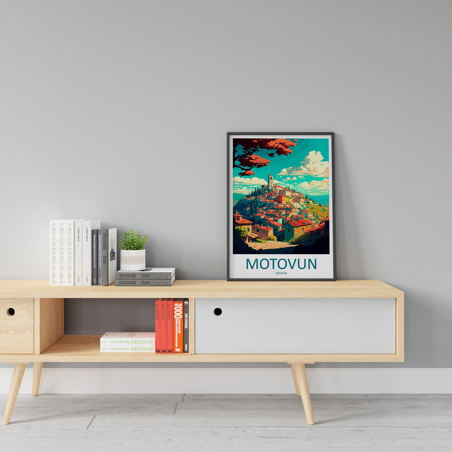 Motovun Travel Print Wall Art Motovun Wall Hanging Home Décor Motovun Gift Art Lovers Croatia Art Lover Gift Motovun Travel Poster Art
