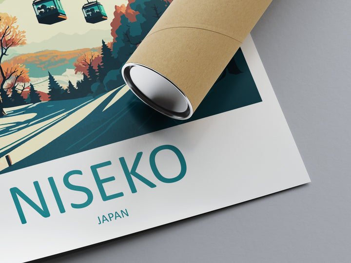 Niseko Travel Print Wall Art Niseko Wall Hanging Home Décor Niseko Gift Art Lovers Ski Art Lover Gift Niseko Print Skiing Niseko Ski Art