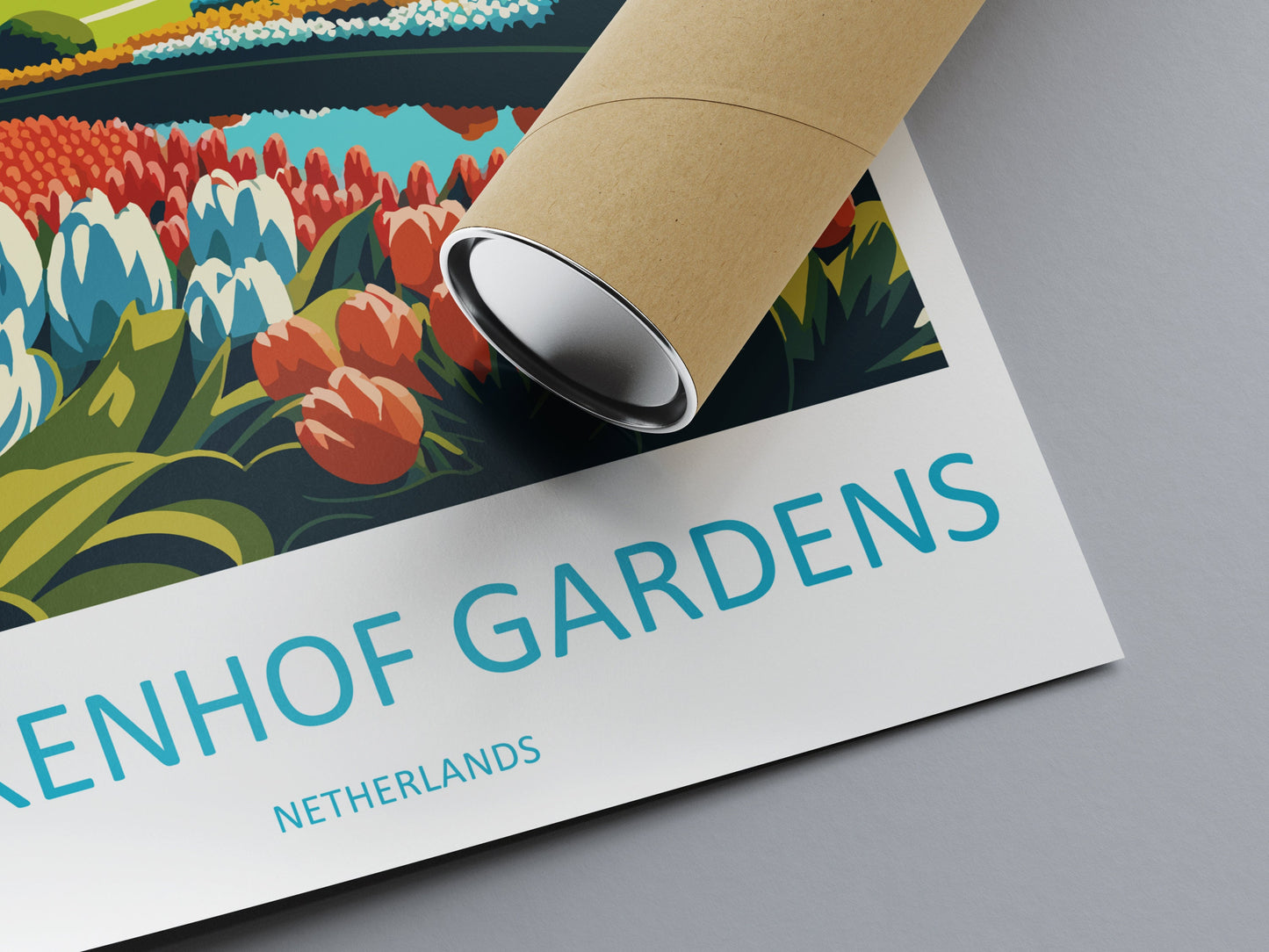 Keukenhof Gardens Travel Print Wall Art Keukenhof Gardens Wall Hanging Home Décor Keukenhof Gardens Gift Art Lovers Netherlands Art Lover