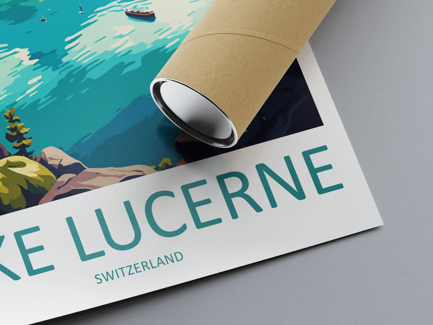 Lake Lucerne Travel Print Wall Art Lake Lucerne Wall Hanging Home Décor Lake Lucerne Gift Art Lovers Switzerland Art Lover Gift Lake Lucerne