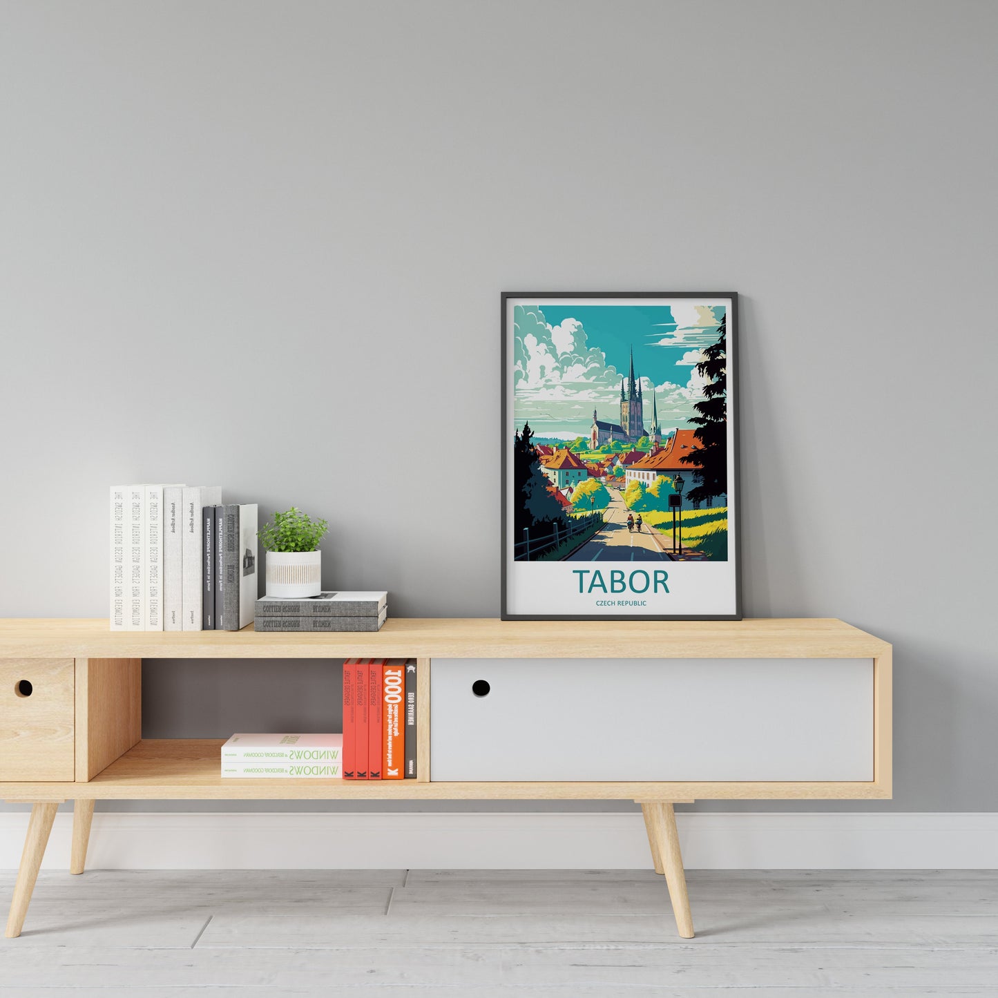Tabor Travel Print Wall Art Tabor Wall Hanging Home Décor Tabor Gift Art Lovers Czech Republic Art Lover Gift Tabor Art Decor