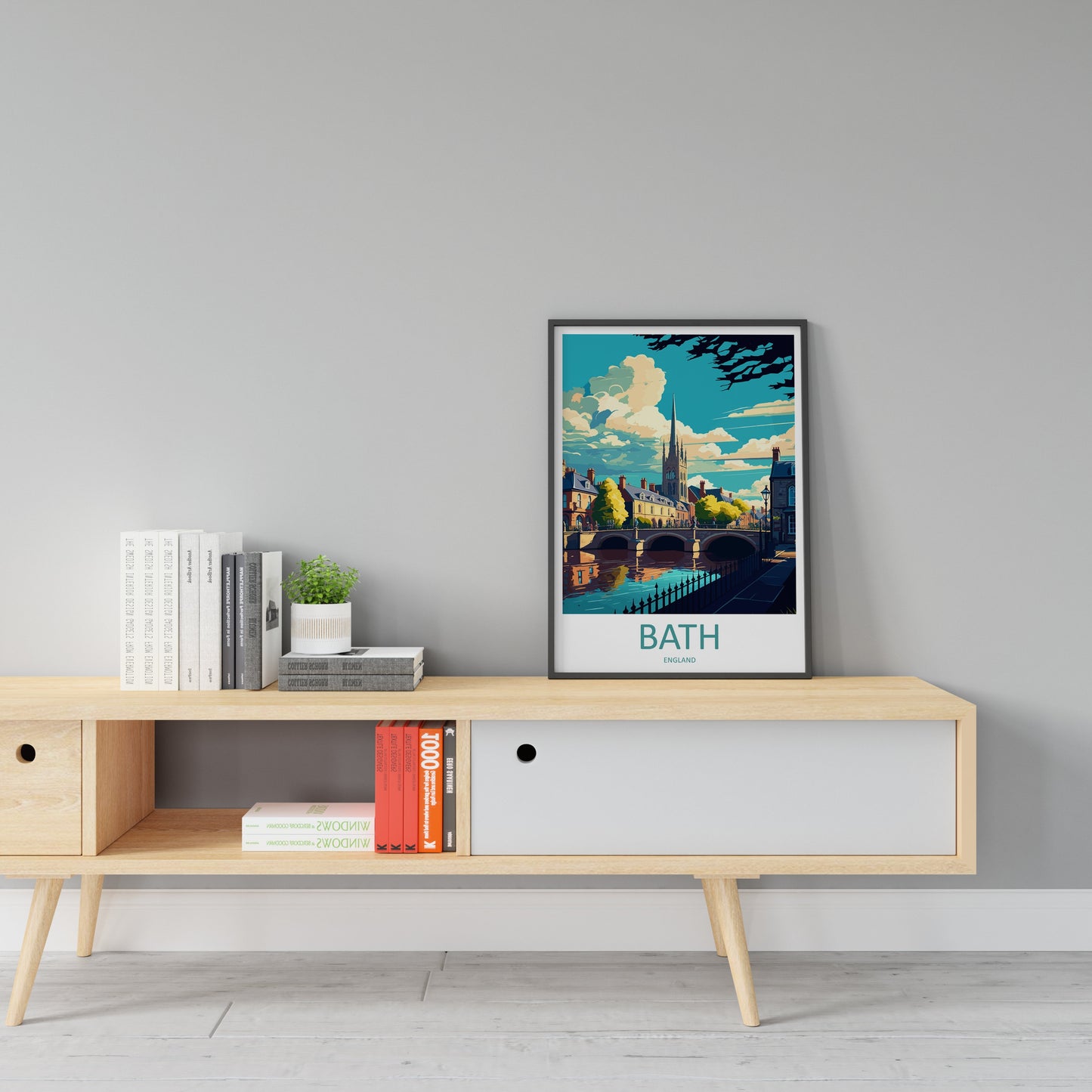 Bath Travel Print Wall Art Bath Wall Hanging Home Décor Bath Gift Art Lovers England Art Lover Gift Bath City England Travel Art Gift