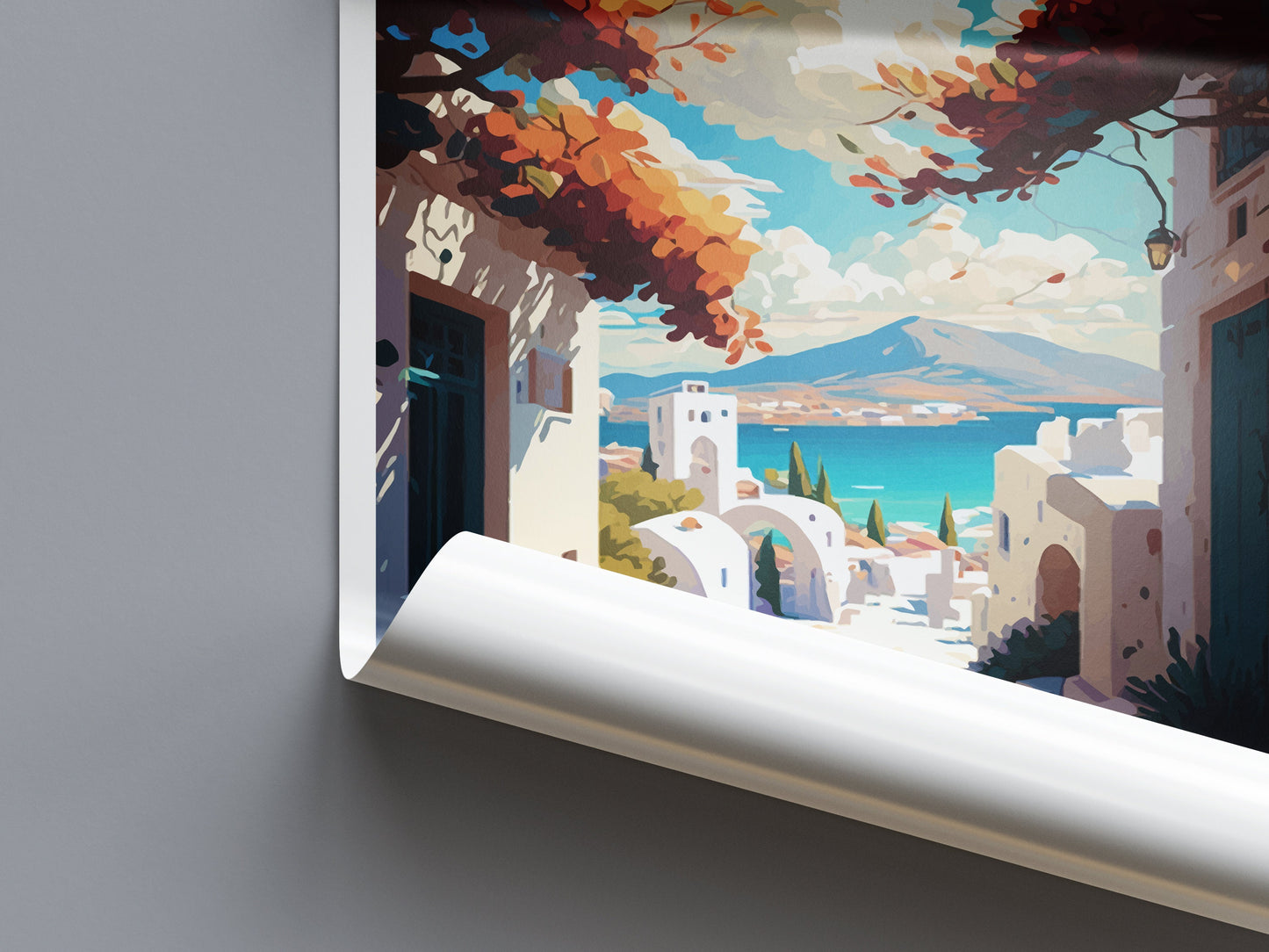 Naxos Travel Print Wall Art Naxos Greece Wall Hanging Home Decoration Naxos Gift Art Lovers Wall Art Print Naxos Greece Wall Art