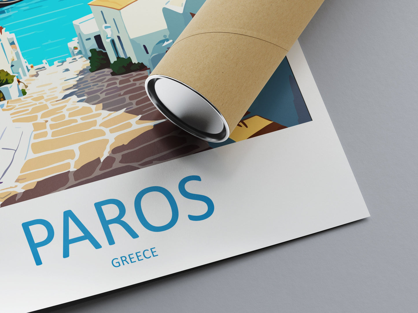Paros Travel Print Wall Art Paros Greece Wall Hanging Home Decoration Paros Gift Art Lovers Wall Art Print Paros Greece Wall Art