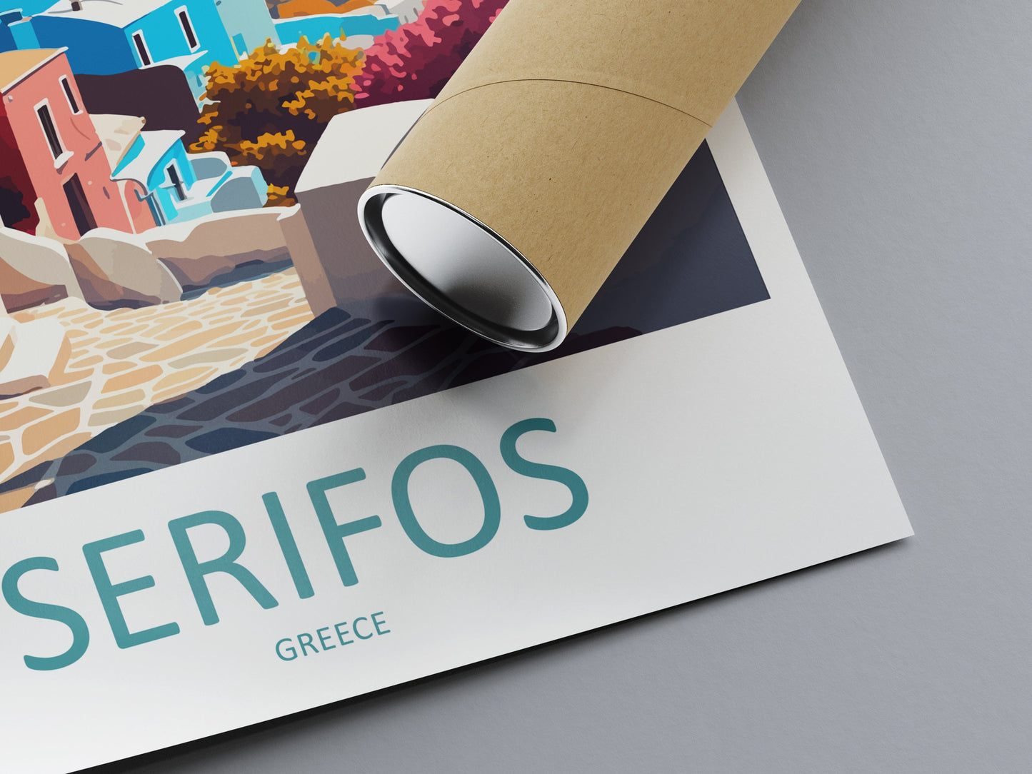Serifos Travel Print Wall Art Serifos Greece Wall Hanging Home Decoration Serifos Gift Art Lovers Wall Art Print Serifos Greece Wall Art