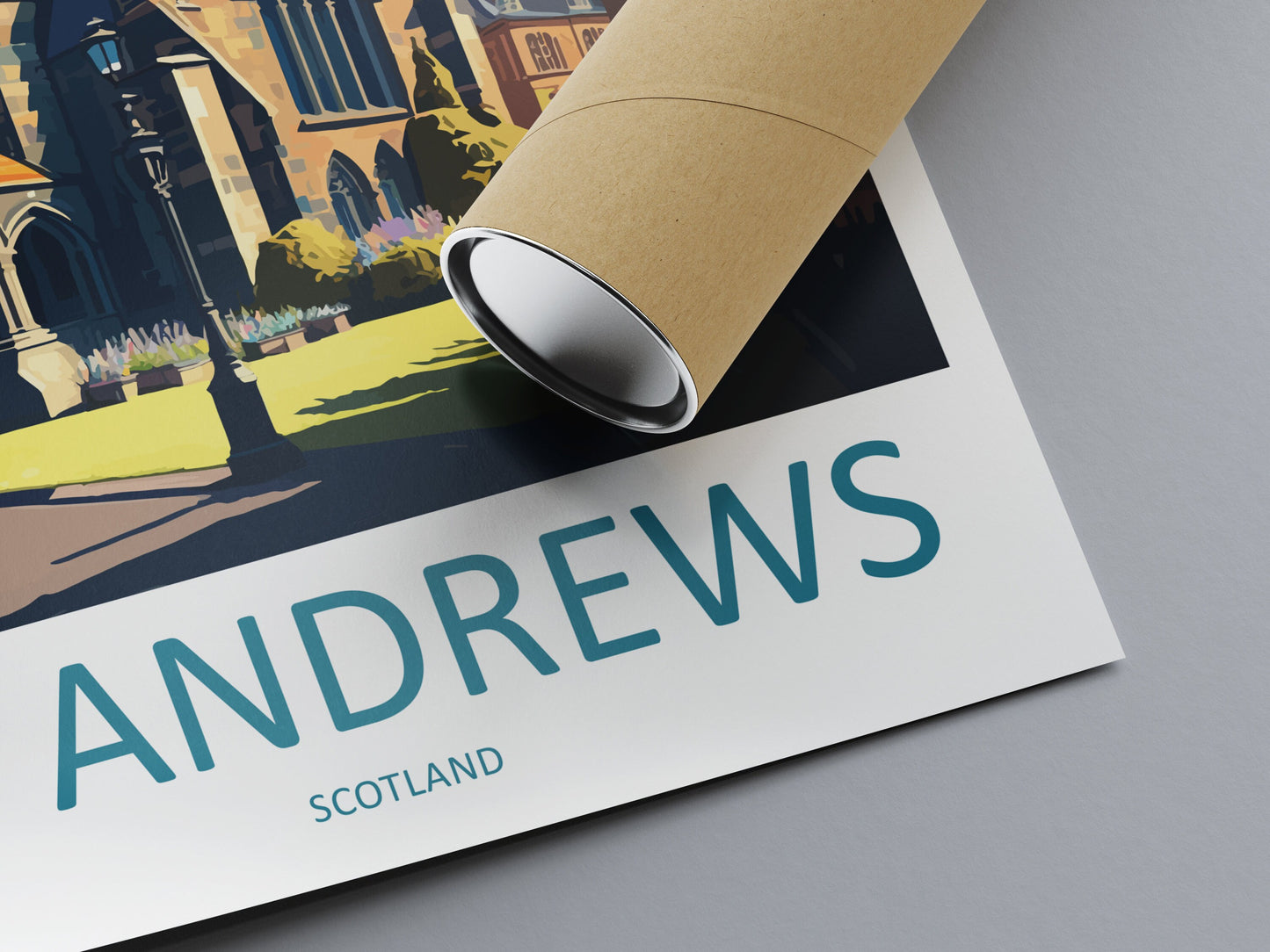 St Andrews Travel Print Wall Art St Andrews Wall Hanging Home Décor St Andrews Gift Art Lovers Scotland Art Lover Gift St Andrews Artwork
