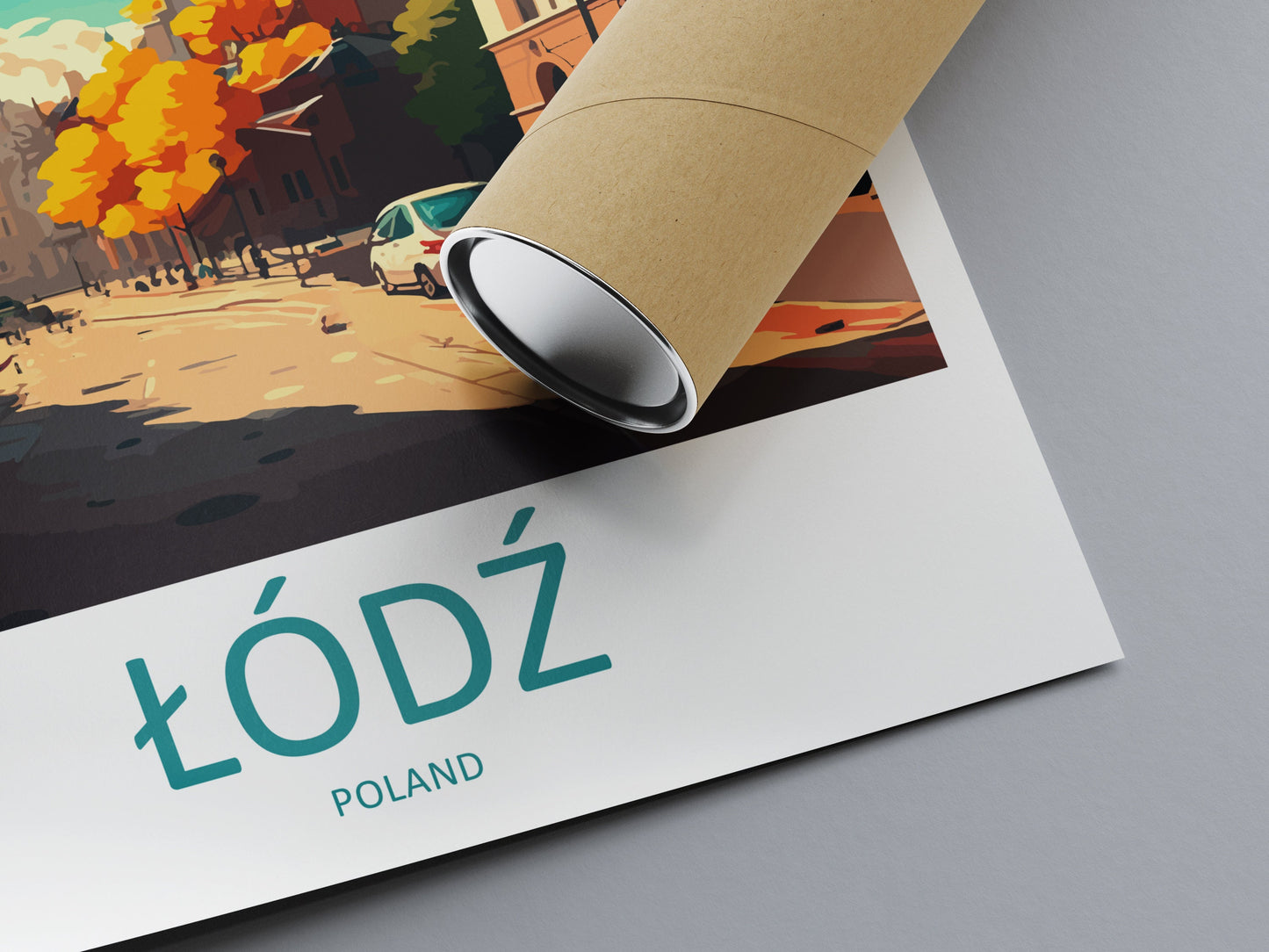 Łódź Travel Print Wall Art Łódź Wall Hanging Home Décor Łódź Gift Art Lovers Poland Art Lover Gift Łódź Travel Wall Art
