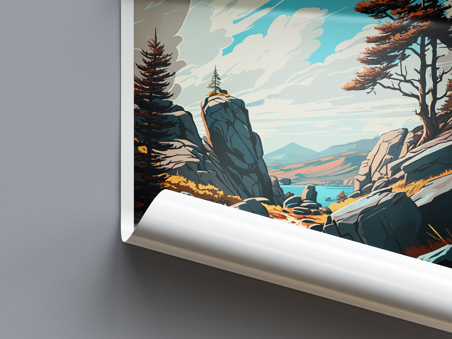 Pieninski Travel Print Wall Art Pieninski Wall Hanging Home Décor Pieninski Gift Art Lovers Poland Art Lover Gift Pieninski Travel Wall Art