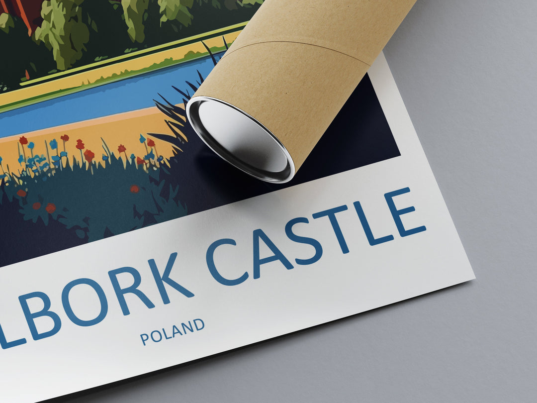 Malbork Castle Travel Print Wall Art Malbork Castle Wall Hanging Home Décor Malbork Castle Gift Art Lovers Poland Art Lover Gift