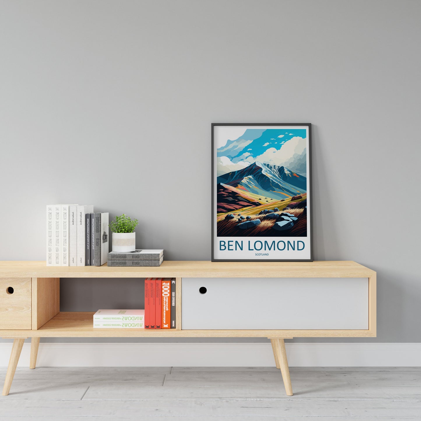 Ben Lomond Travel Print Wall Art Ben Lomond Wall Hanging Home Décor Ben Lomond Gift Art Lovers Scotland Art Lover Gift Ben Lomond Artwork