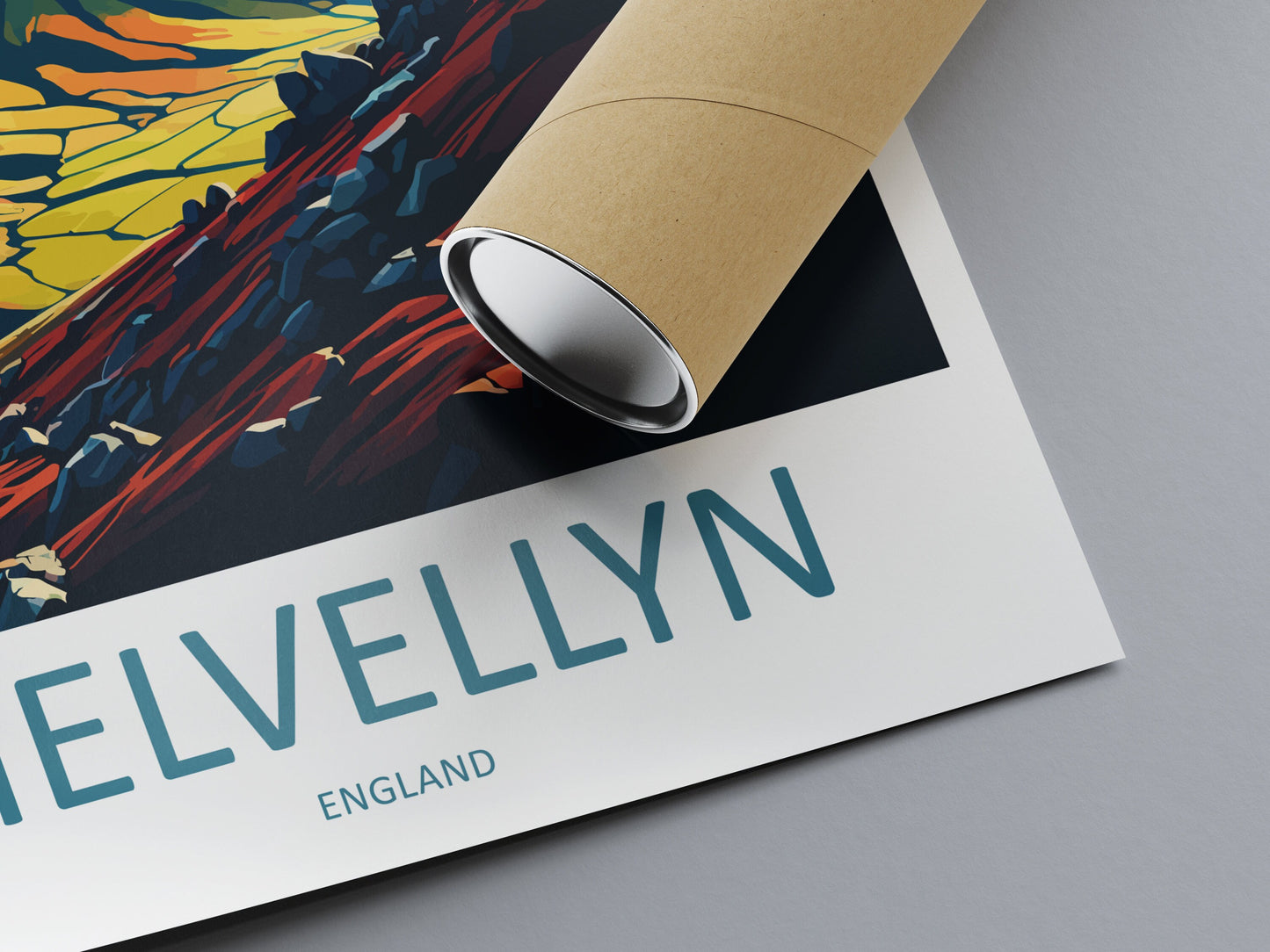 Helvellyn Travel Print Wall Art Helvellyn Wall Hanging Home Décor Helvellyn Gift Art Lovers England Art Lover Gift Helvellyn Travel Gift
