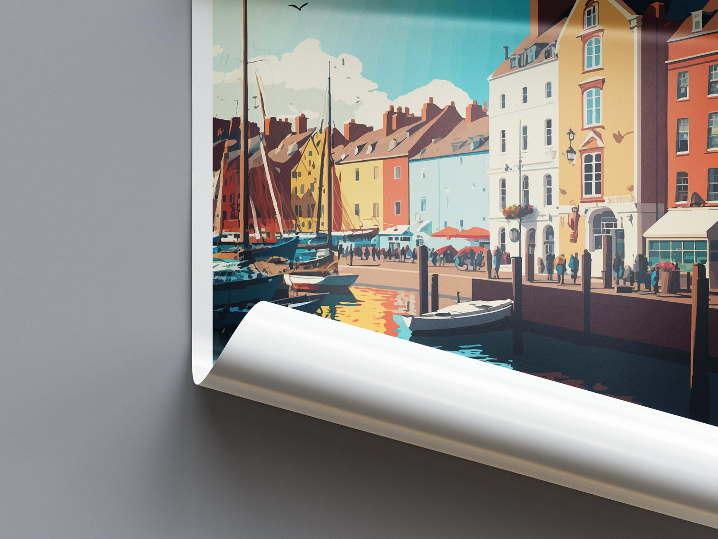 Weymouth Travel Print Wall Art Weymouth Wall Hanging Home Décor Weymouth Gift Art Lovers England Art Lover Gift Weymouth Wall Art Poster