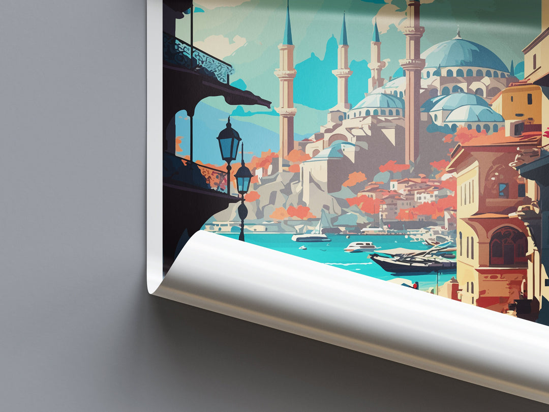 Adana Travel Print Wall Art Adana Wall Hanging Home Décor Adana Gift Art Lovers Turkey Art Lover Gift Adana City Turkey Travel Art Gift