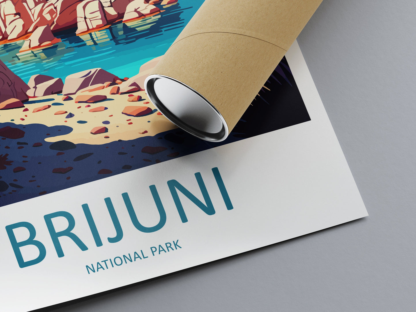 Brijuni National Park Travel Print Wall Art Brijuni National Park Wall Hanging Home Décor Brijuni National Park Gift Art Lovers Croatia Art