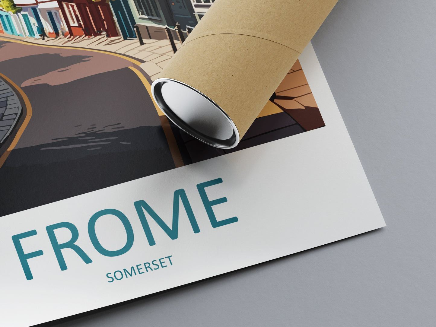 Frome Travel Print Wall Art Frome Wall Hanging Home Décor Frome Gift Art Lovers England Art Lover Gift Frome Art
