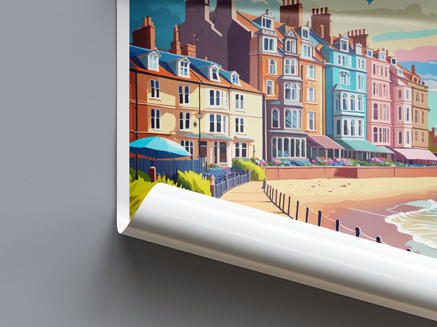 Cromer Travel Print Wall Art Cromer Wall Hanging Home Décor Cromer Gift Art Lovers England Art Lover Gift Cromer Art