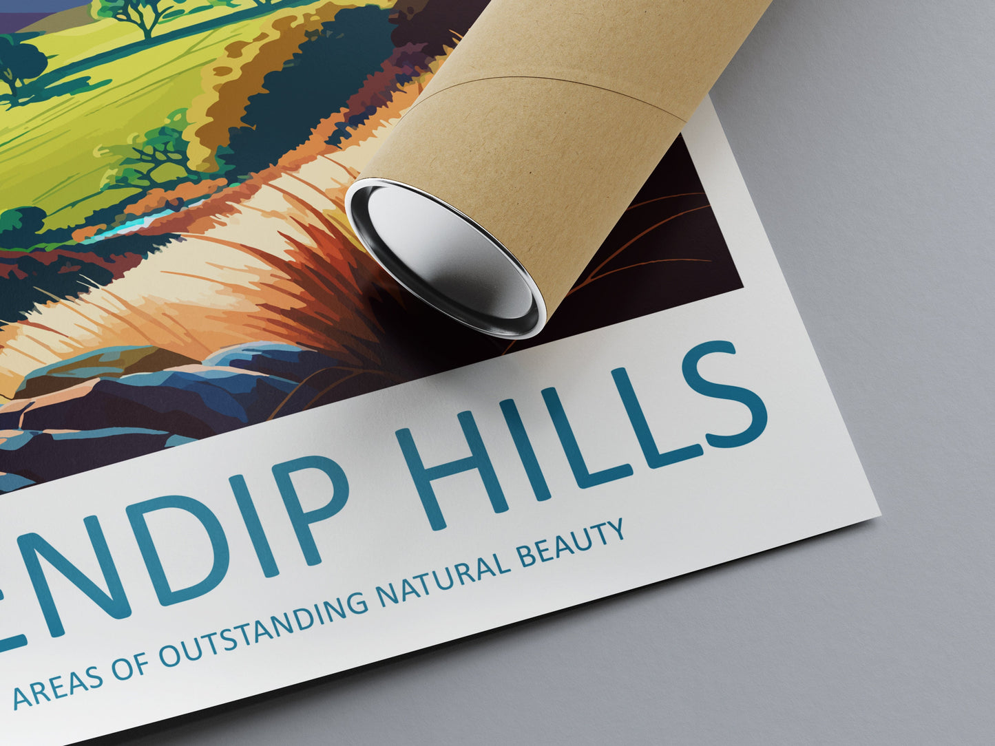 Mendip Hills Travel Print Wall Art Mendip Hills Wall Hanging Home Decor Mendip Hills Gift Art Lovers Wall Art ANOB Travel Art