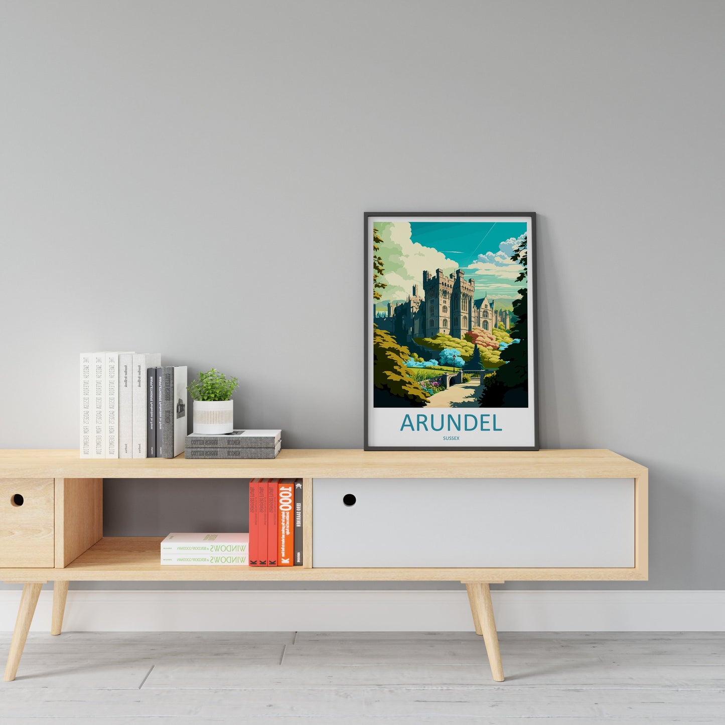 Arundel Travel Print Wall Art Arundel Wall Hanging Home Decoration Arundel Gift Art Lovers Wall Art Print Art Arundel Travel Poster