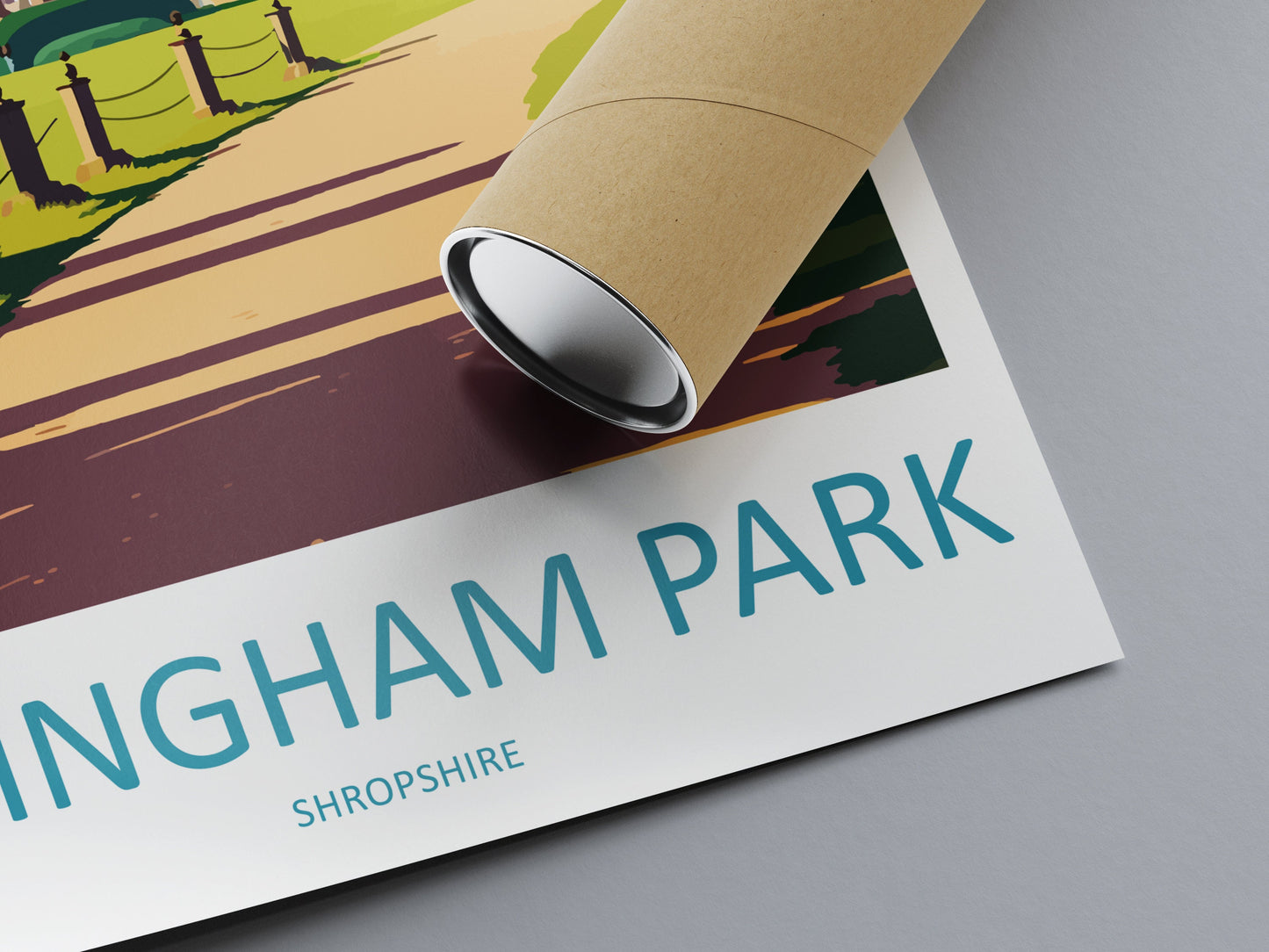 Attingham Park Travel Print Wall Art Attingham Park Wall Hanging Home Decoration Attingham Park Gift Art Lovers Wall Art Print Art