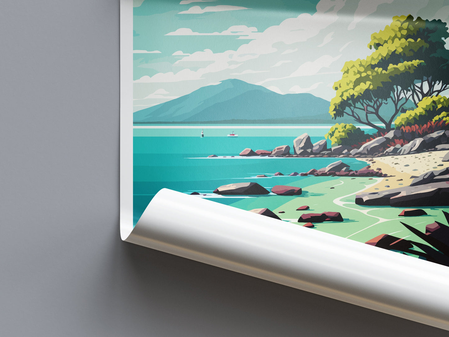 Cairns Travel Print Wall Art Cairns Wall Hanging Home Décor Cairns Gift Art Lovers Wall Art Australia Travel Print Cairns Decor