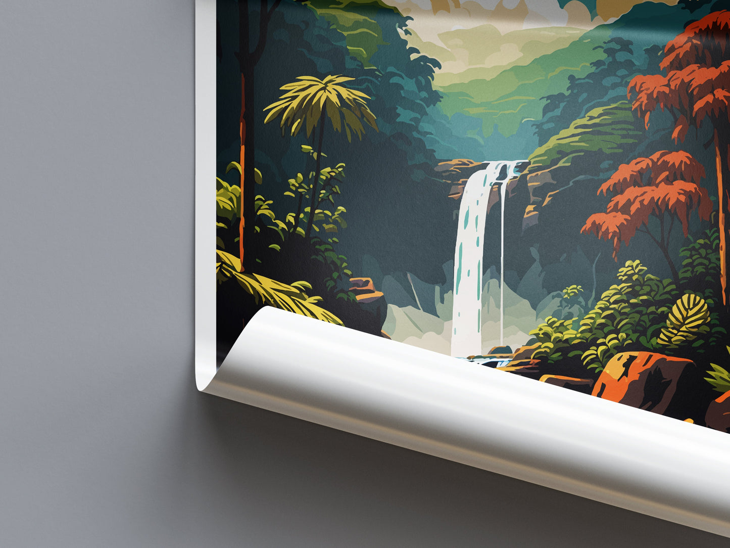 Daintree Travel Print Wall Art Daintree Wall Hanging Home Décor Daintree Gift Art Lovers Wall Art Australia Travel Print Daintree