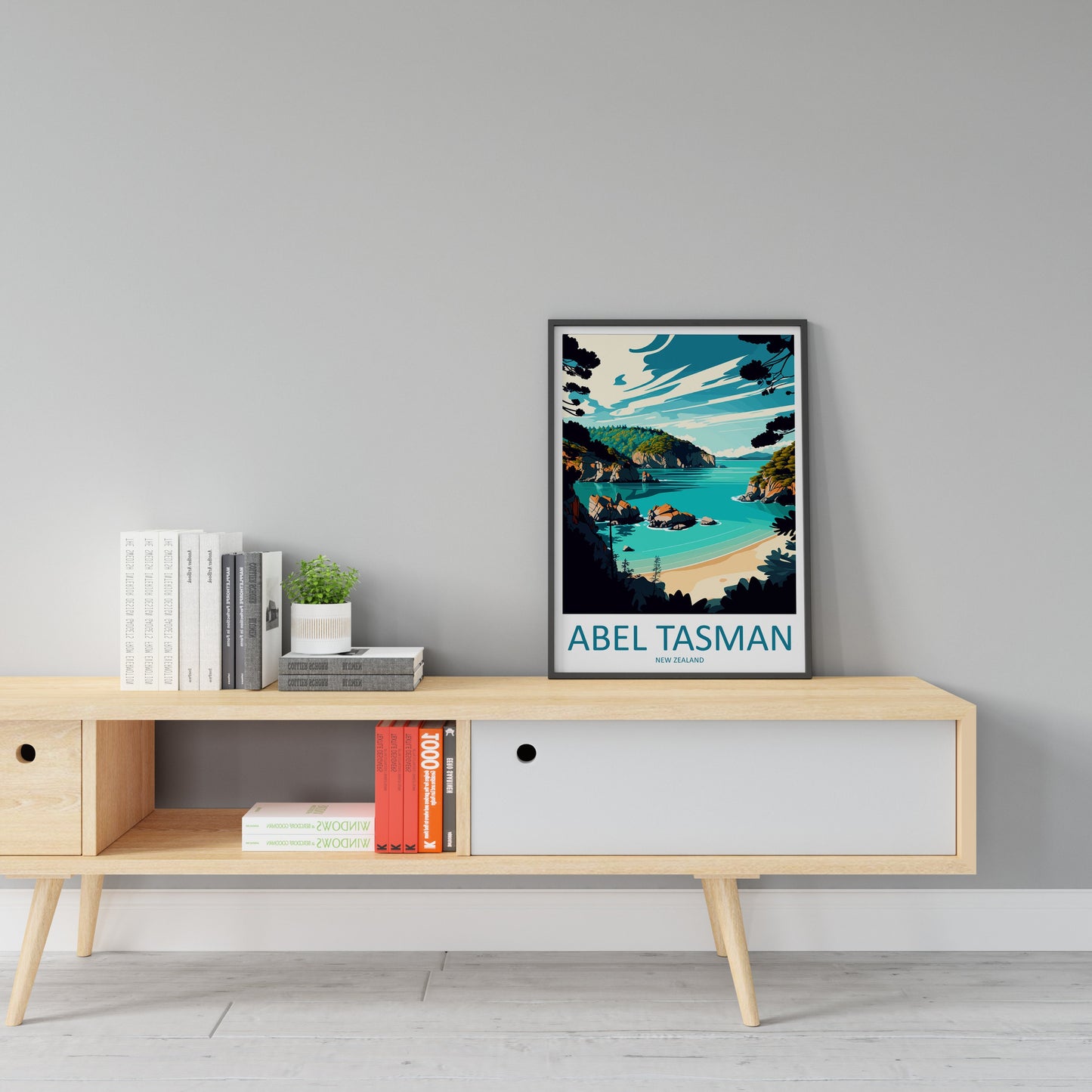 Abel Tasman Travel Print Wall Art Abel Tasman Wall Hanging Home Décor Abel Tasman Gift Art Lovers New Zealand Art Lover Gift Print Art