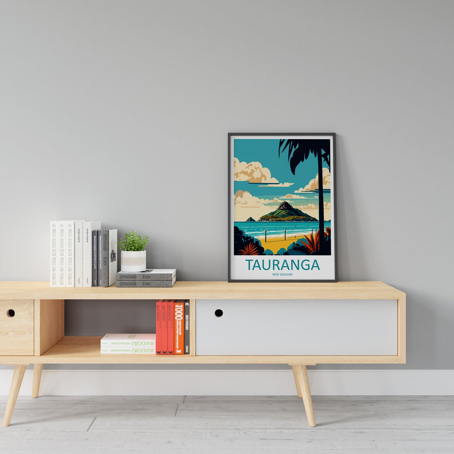 Tauranga Travel Print Wall Art Tauranga Wall Hanging Home Décor Tauranga Gift Art Lovers New Zealand Art Lover Gift Print Art