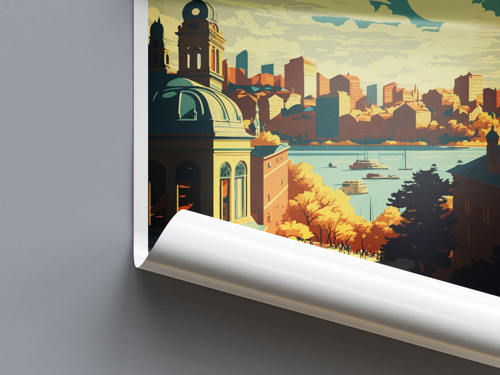 Oslo Travel Print Wall Art Oslo Wall Hanging Home Décor Oslo Gift Art Lovers Norway Art Lover Gift Oslo Travel Art Oslo Wall Decor