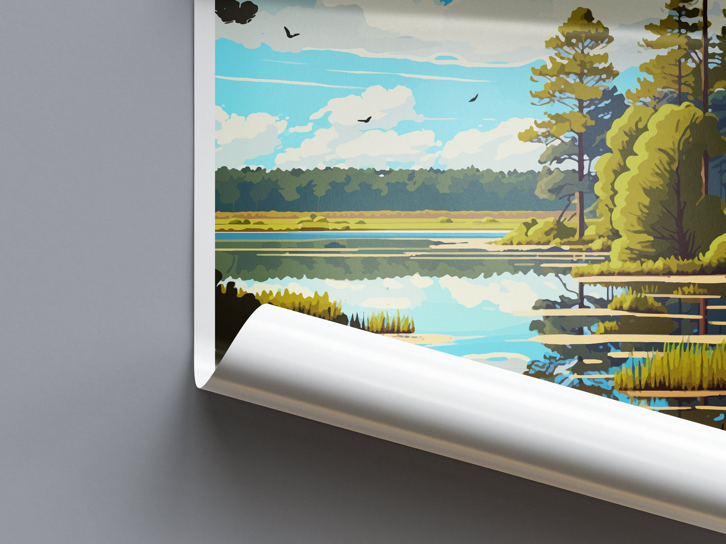 Hoge Kempen Travel Print Wall Art Hoge Kempen Wall Hanging Home Décor Hoge Kempen Gift Art Lovers Belgium Art Lover Gift Hoge Kempen Wall