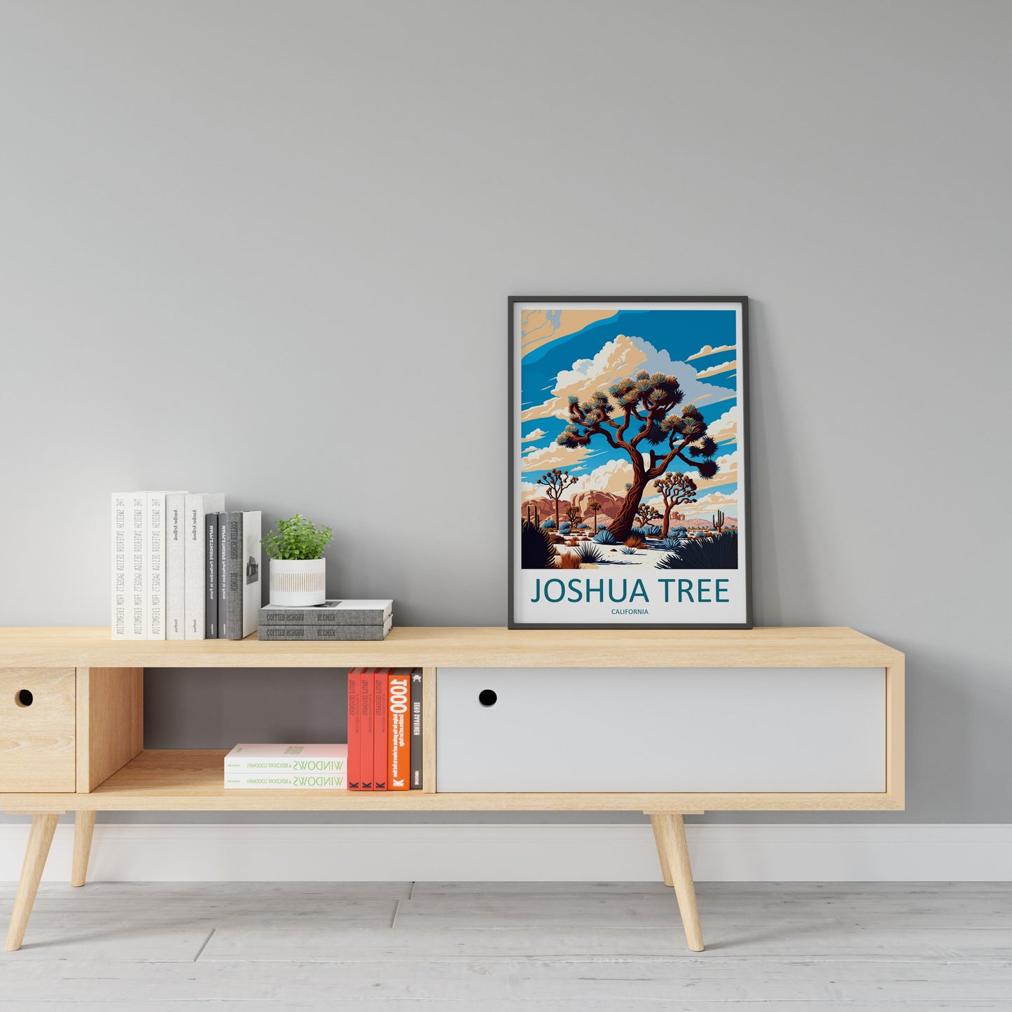 Joshua Tree National Park Travel Print Wall Art Joshua Tree Wall Hanging Home Décor Joshua Tree Gift Art Lovers California Art Lover Gift