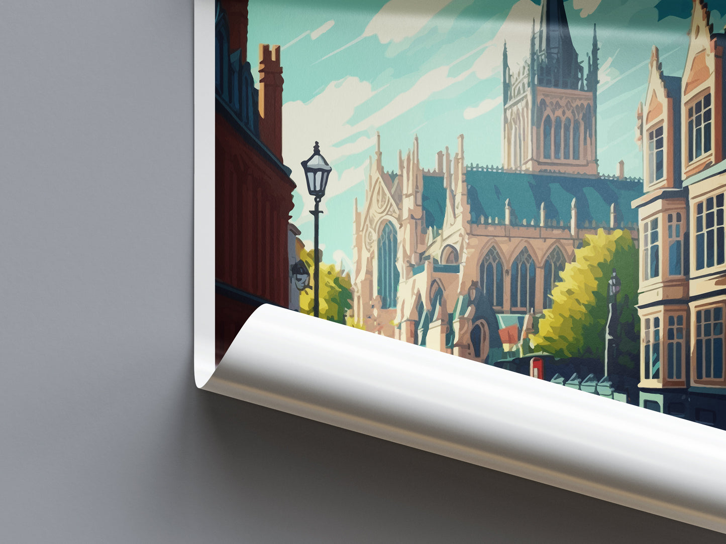 Oxford Travel Print Wall Art Oxford Wall Hanging Home Décor Oxford Gift Art Lovers England Art Lover Gift Poster Oxford Art Oxford Poster