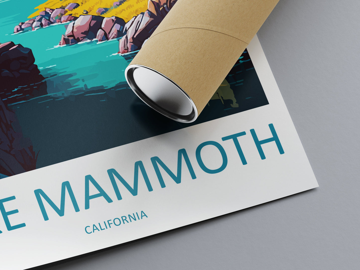 Lake Mammoth Travel Print Wall Art Lake Mammoth Wall Hanging Home Décor Lake Mammoth Gift Art Lovers California Art Lover Gift