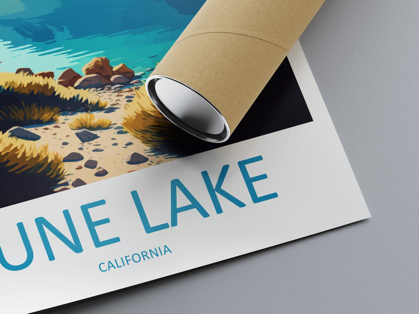 June Lake Travel Print Wall Art June Lake Wall Hanging Home Décor June Lake Gift Art Lovers California Art Lover Gift June Lake Wall Art