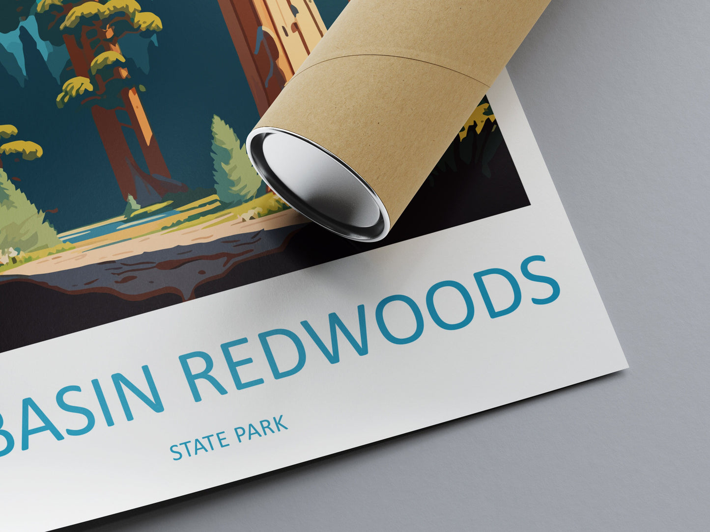 Big Basin Redwoods State Park Travel Print Wall Art Big Basin Redwoods Wall Hanging Home Décor Big Basin Redwoods Gift Art Lovers California